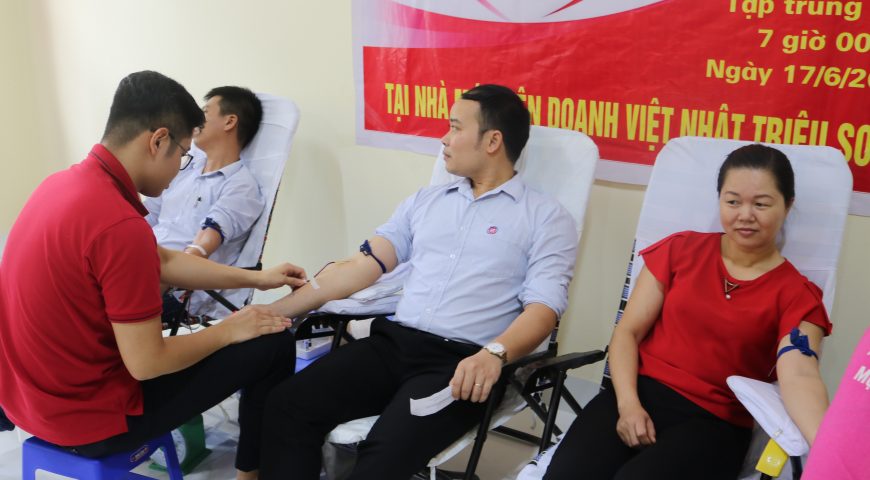 CHƯƠNG TRÌNH HIẾN MÁU NHÂN ĐẠO – GIỌT MÁU HỒNG VÌ CUỘC SỐNG
