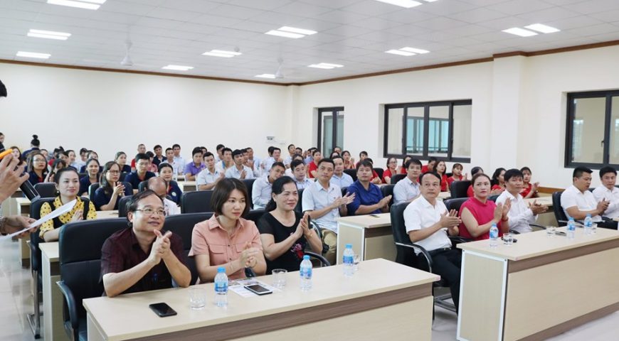 Lễ công bố quyết định cho cán bộ quản lý Tổng công ty và 2 trường