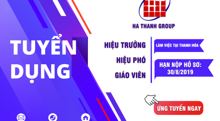 TUYỂN DỤNG THÁNG 8