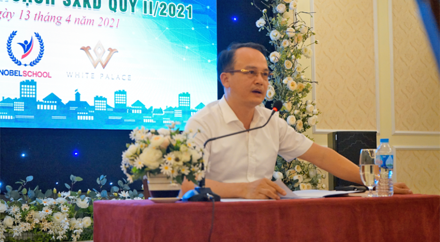 HỘI NGHỊ TỔNG KẾT SXKD QÚY I/2021 VÀ TRIỂN KHAI KẾ HOẠCH SXKD QUÝ II/2021