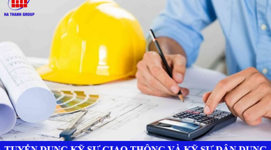 Thông báo tuyển dụng: Kỹ sư giao thông và kỹ sư dân dụng