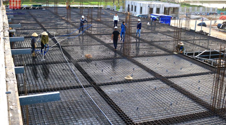 Gấp rút hoàn thiện công trình Trường liên cấp Nobel School Đông Sơn