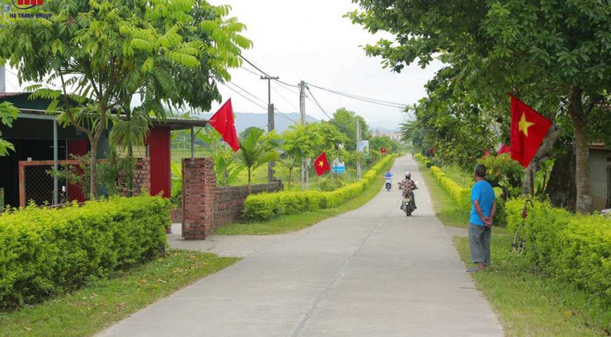 LAN TỎA NHỮNG TUYẾN ĐƯỜNG NÔNG THÔN MỚI KIỂU MẪU