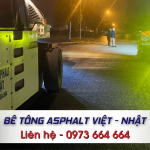 BÊ TÔNG ASPHALT VIỆT – NHẬT MAY “MÀU ÁO MỚI” CHO CÁC TUYẾN ĐƯỜNG